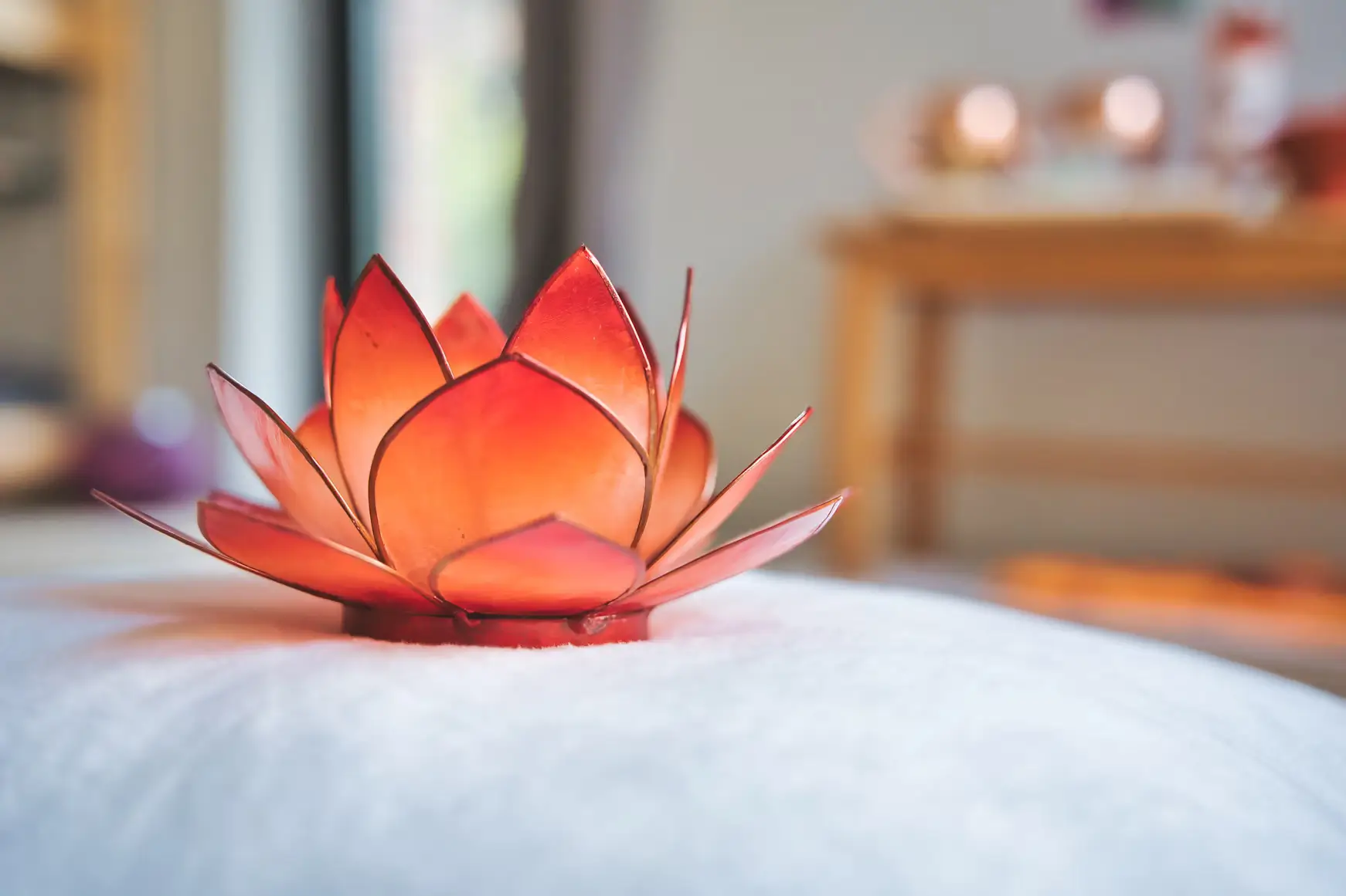 lady in a stone massage